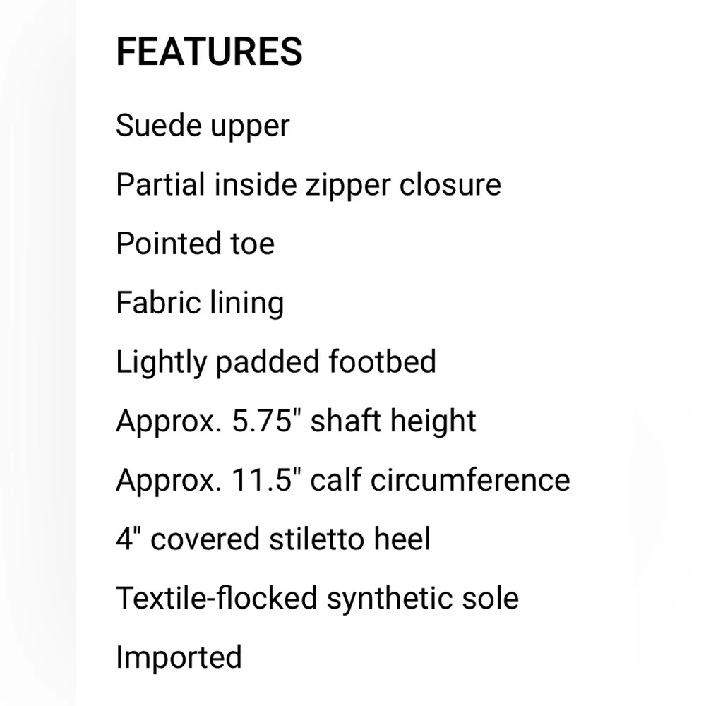 Jessica simpson Lisby Brown Calf Boots New - Picture 6 of 8